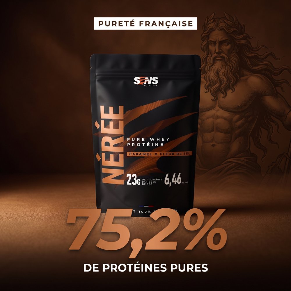 Nérée - Whey Native saveur Caramel X Fleur de Sel - 750g