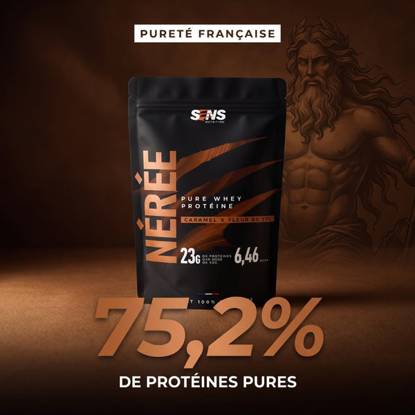 Nérée - Whey Native saveur Caramel X Fleur de Sel - 750g