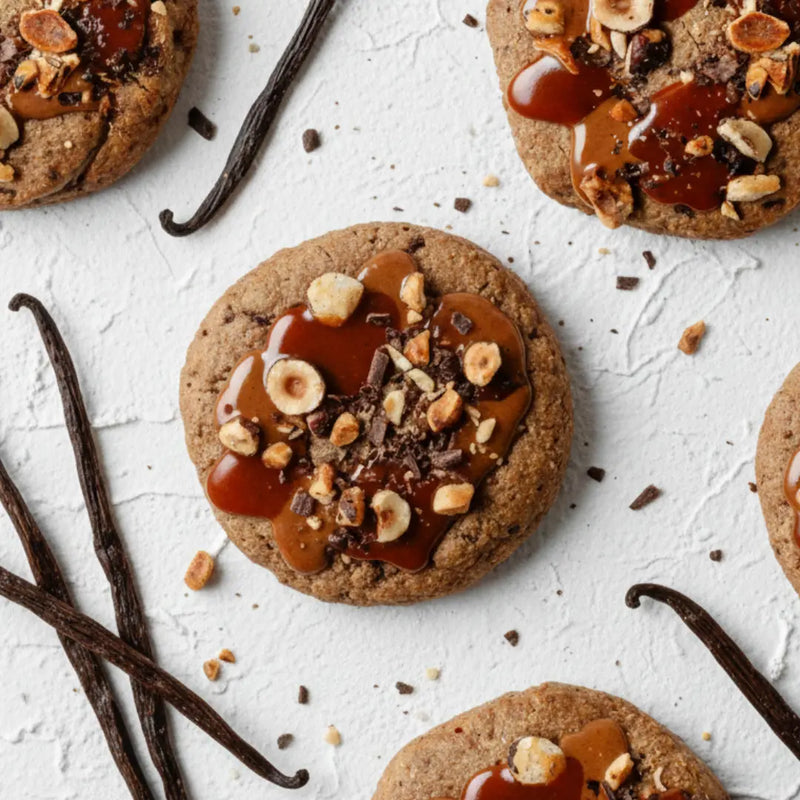 Cookie signature Vanille x noisettes