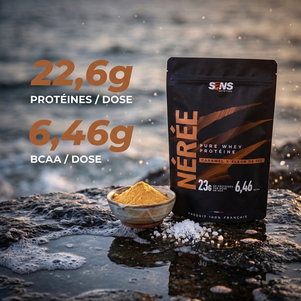 Nérée - Whey Native saveur Caramel X Fleur de Sel - 750g